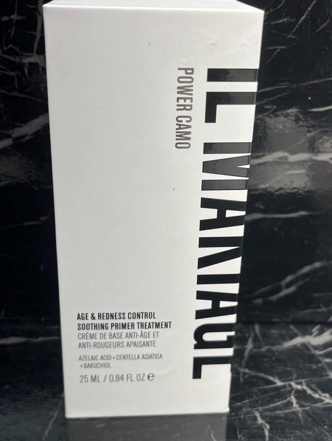 IL MAKIAGE Power Camo Age & Redness Control Soothing Primer Treatment, Green-Toned Multi-Purpose Primer with Azelaic Acid, Centella Asiatica, and Bakuchiol