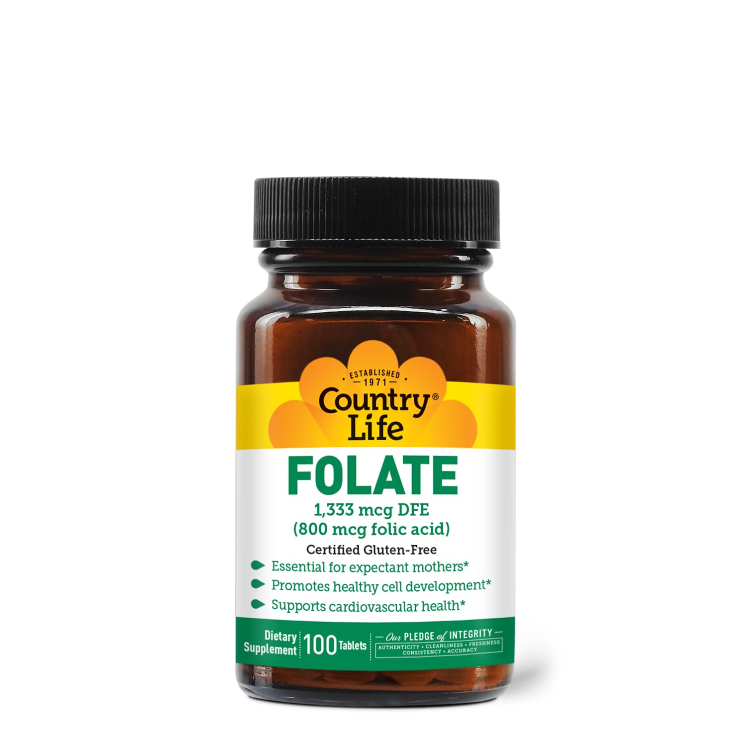 Folic Acid 800 Mcg Tablets 100'S