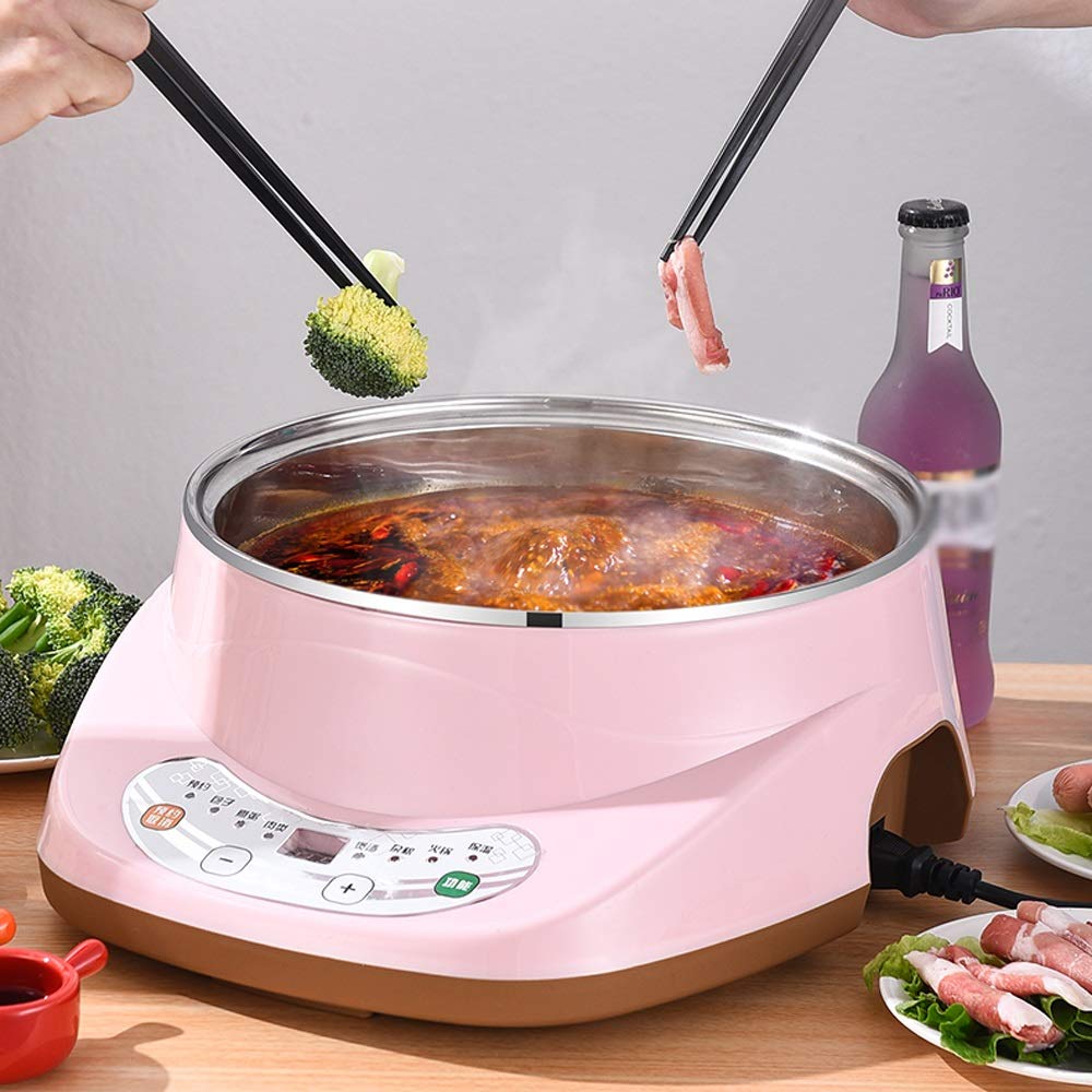 Vaporera eléctrica for el hogar, multifunción, Apagado automático, vaporera de Acero Inoxidable, vaporera temporizada, vaporera for Alimentos