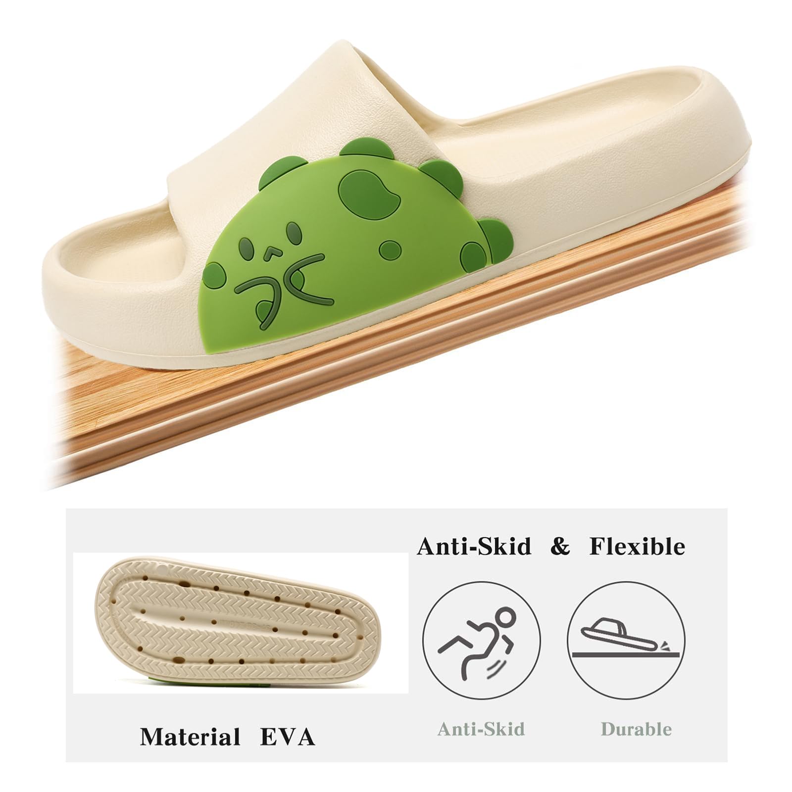 Waysoland Ciabatte donna uomo estive da Spiaggia Sandali,Ciabatte Morbide per bambini bagno,Doccia,pantofole antiscivolo infradito per interni ed esterni