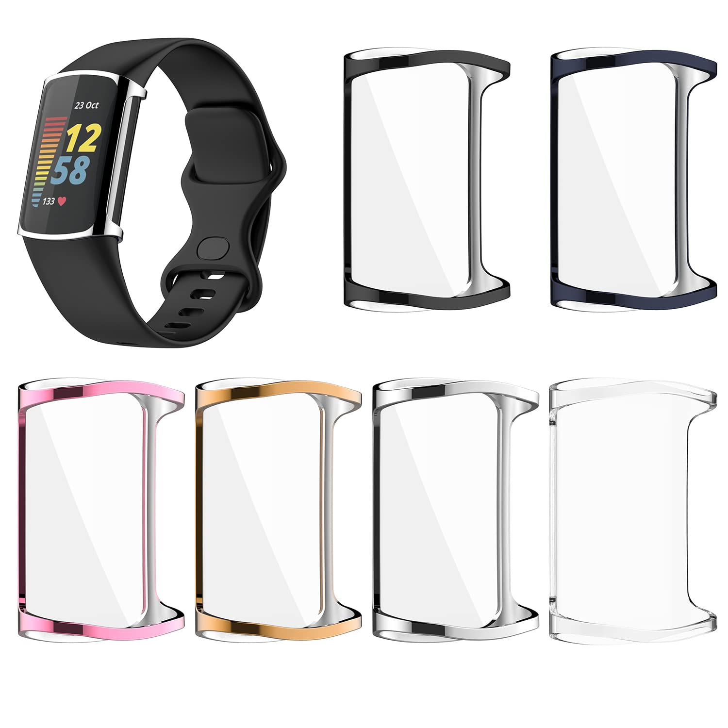 CAVN Pellicola Protettiva Compatibile con Fitbit Charge 3