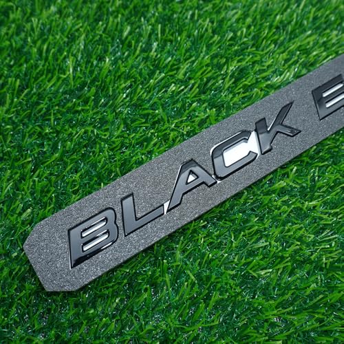 Image of Rear Tailgate Trunk Lid Emblem Nameplate 3D Letter Badge Replacement for 20-21 Black Edition 08F20-TG7-100G 1Pc (Gloss Black)