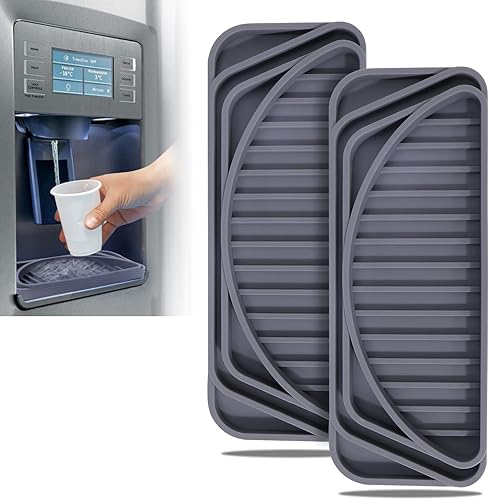 Recogedor de goteo para refrigerador para bandeja de agua, bandejas de goteo para dispensador de bebidas, almohadillas para bandeja de goteo de agua