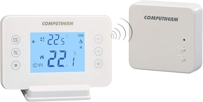COMPUTHERM T70-RF digitális rádió termosztát fehér, vezeték nélküli fűtésszabályozás