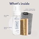 CARE ELEMENTOS Shoe Cleaning Kit with Foaming Shoe Cleaner Medium Bristle Cleaning Brush & Microfiber Towel for All Types of Footwear gallery image