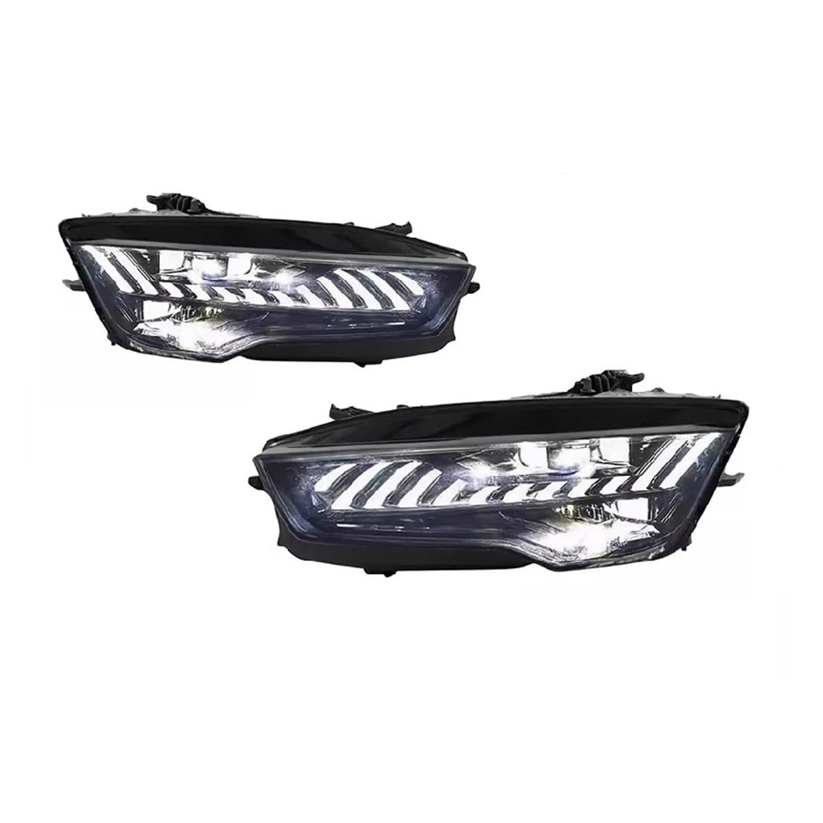 Pasuje do Au//di A7 11-18 w pełni Led DRL reflektor samochodowy montaż sygnału akcesoria samochodowe zmodyfikowana lampa stylizacja reflektory LED(11-14 one pair)