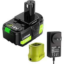 Nonbliep Replacement 18v Battery 7.0Ah P108 Compatible with 18v Chargers Rapid Charging P119 Combo Fits for 18 Volt Tools P100 P102 P104 P105 P107 P108 P109 P190