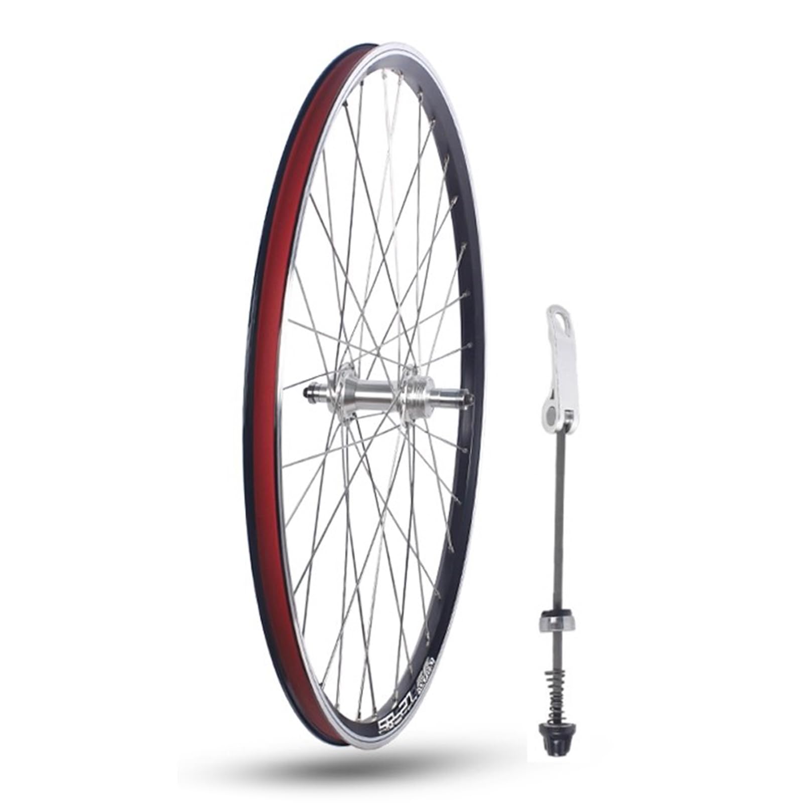 24-calowe koła do roweru górskiego 32H przednie tylne piasty koło stop aluminium hamulec V szybkie zwalnianie 100/135 mm do roweru składanego