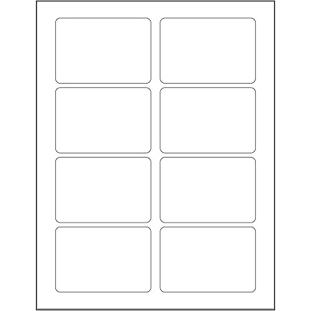 Laser/Ink Jet White Labels (3-3/8