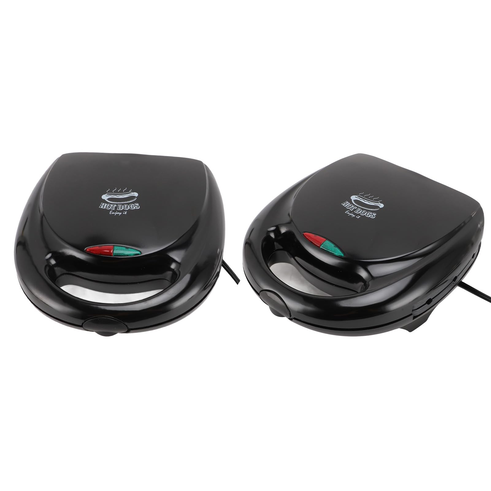Haofy Máquina para Hacer Gofres para Perros Calientes, 850 W, Calentamiento Rápido, Control Automático de Temperatura, Antiadherente, con Exterior Crujiente y Tierno en el (Enchufe europeo 220V)