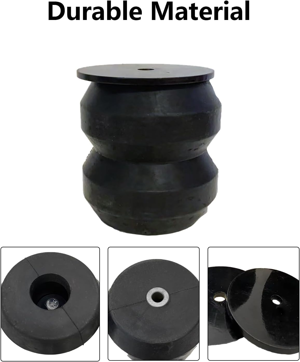 GMRCK15S Rear Suspension Bump Stops Enhancement System Fit for Chevy Silverado 1500 GMC Sierra 1500 Pickup Truck 1999-2019, with 8600 lbs Weight Capacity