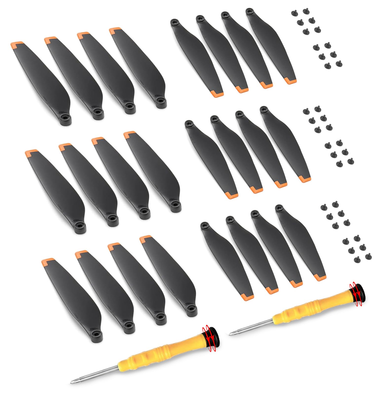 𝟐𝟒𝐏𝐜𝐬 - Propellers Blades for DJI Mini 4 Pro/Mini 3 Pro, Replacement Low-Noise and Quick-Release Props Wings Compatible with DJI Mini 4 Pro/Mini 3 Pro Drone Accessories (B0CLVRGC4Q) Amazon Price History, Amazon Price Tracker