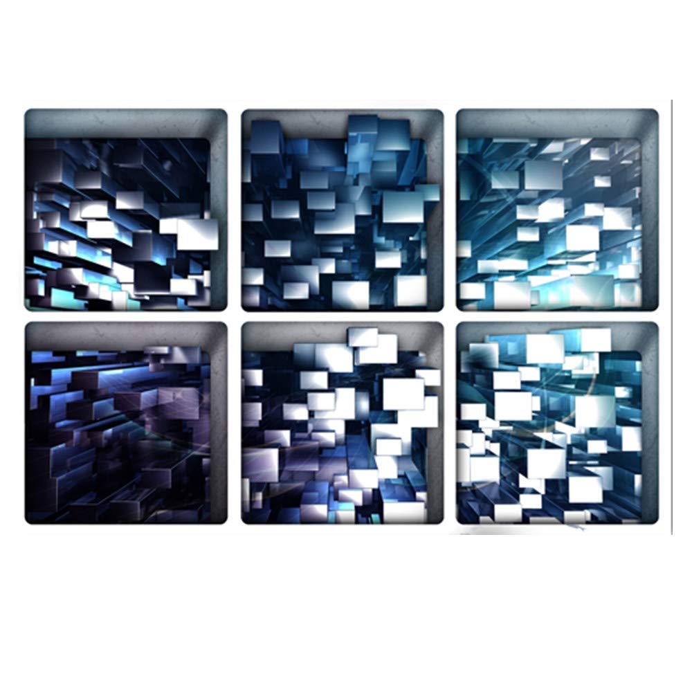 CoSopo Colorful Antislip Bath Tub Tattoos Tub Stickers Decals Bathtub Appliques Peel and Stick Beautiful Wall Decals Bedroom Safe Removable Matte Vinyl Nursery Art Decorations Home Decor