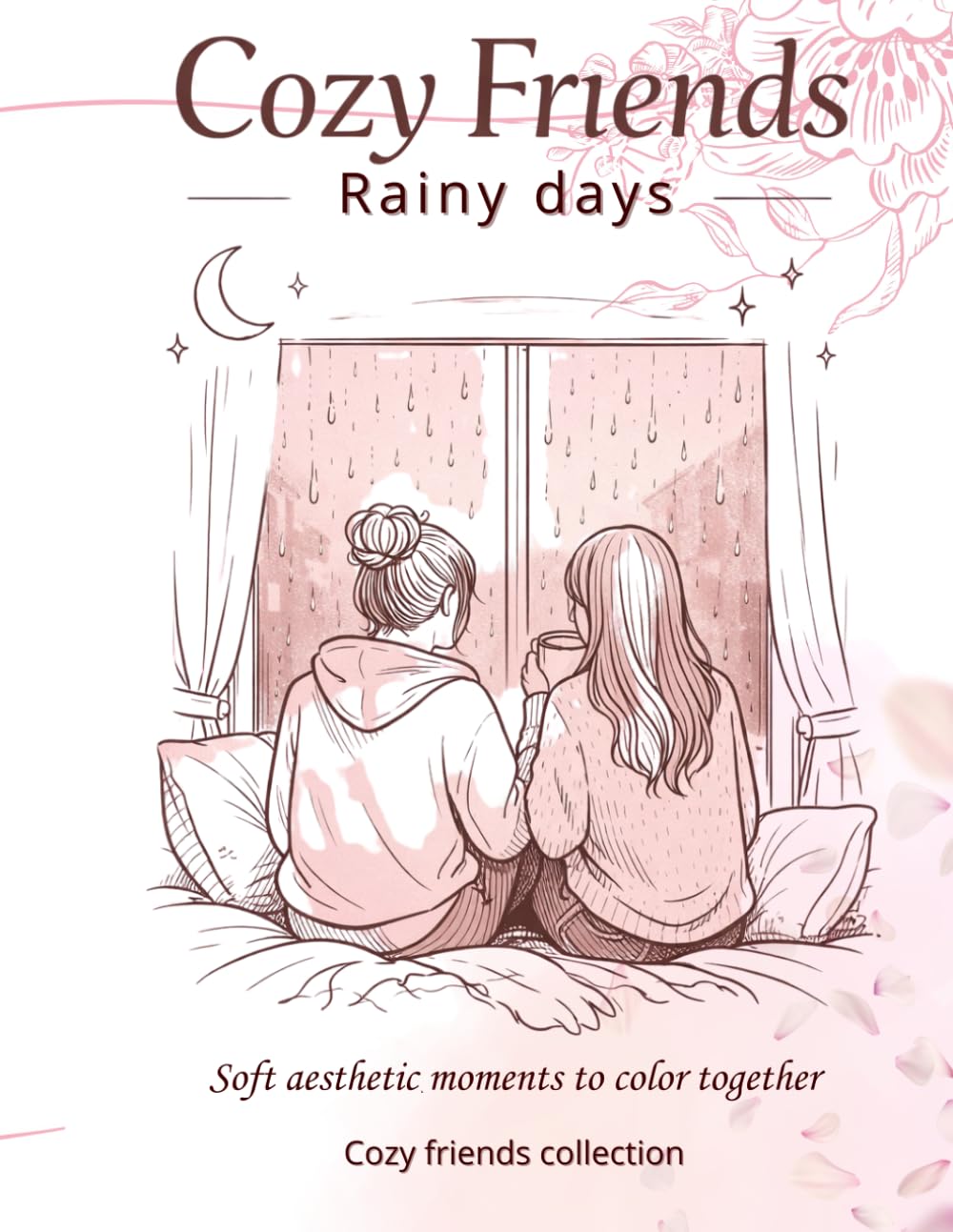 Cozy Friends – Rainy Days: Soft aesthetic moments to color together (Cozy Friends Collection)