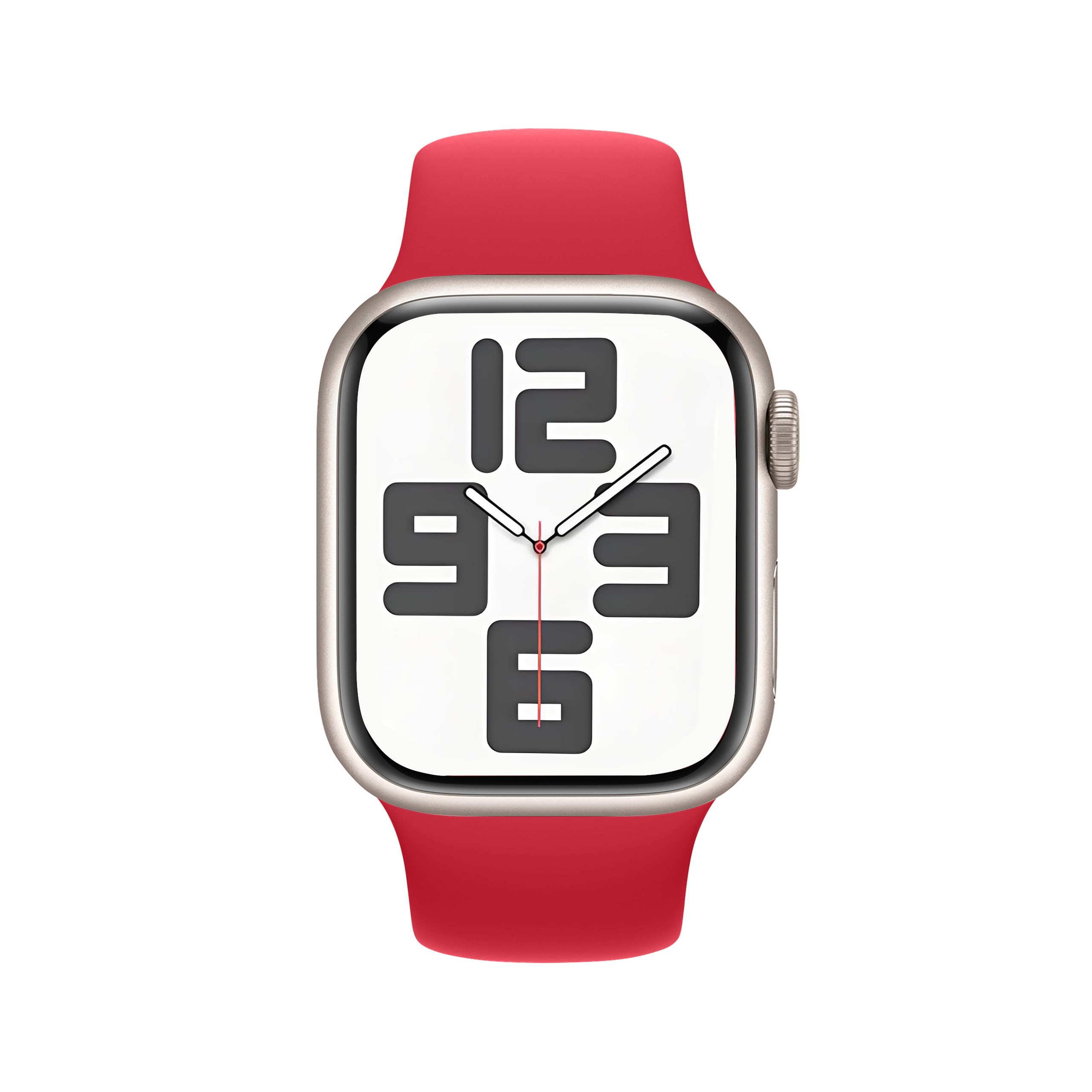 SRena SBC1 cinturino per cinturino apple watch 49mm 46mm 45mm 44mm 42mm 41mm 40mm 38mm ultra 2 apple watch cinturino series 10 9 8 7 6 5 4 3 2 1 originale acciaio sport in colore Rosso Natale
