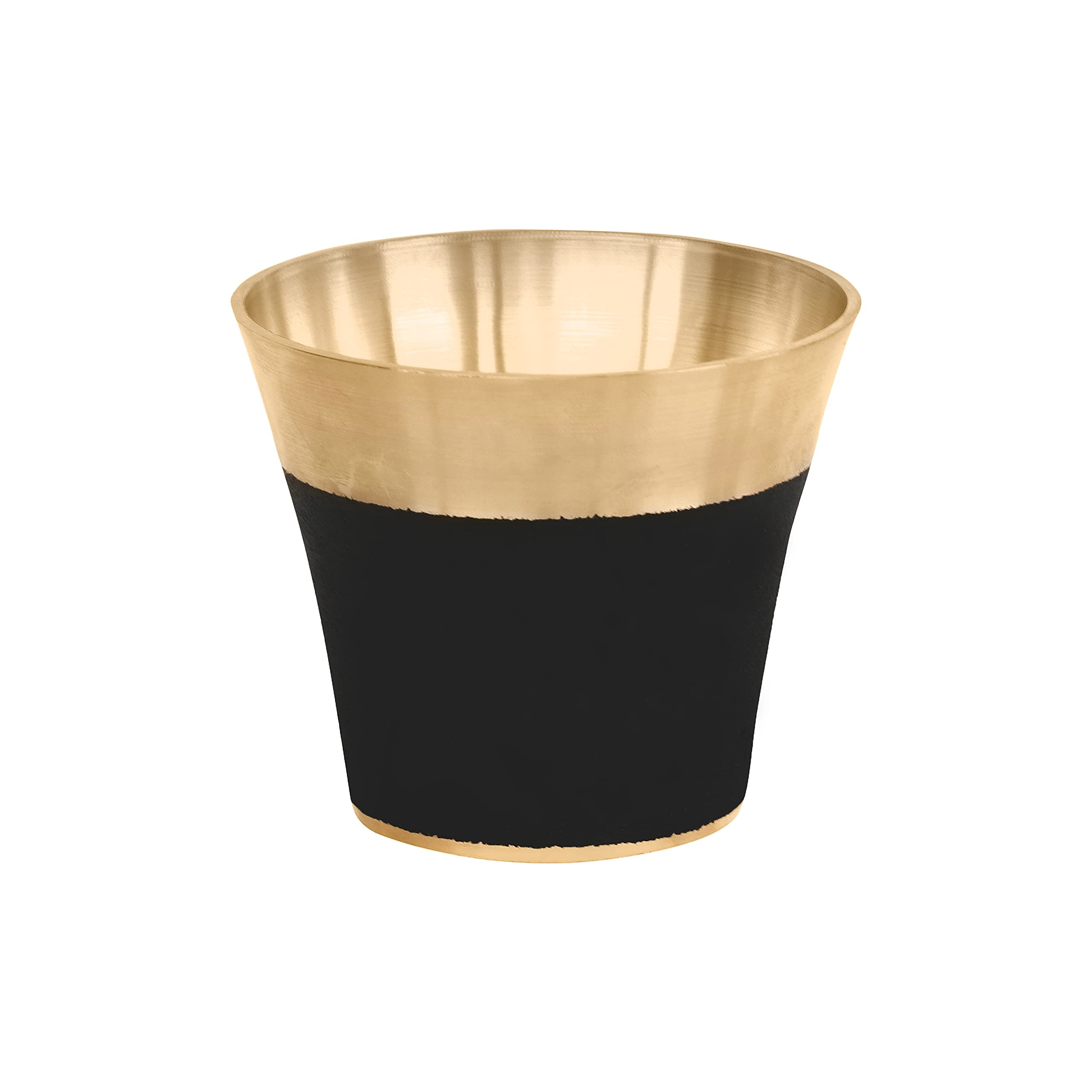 Gobelet en bronze kansa pour eau et cocktails Ayurveda De Kulture