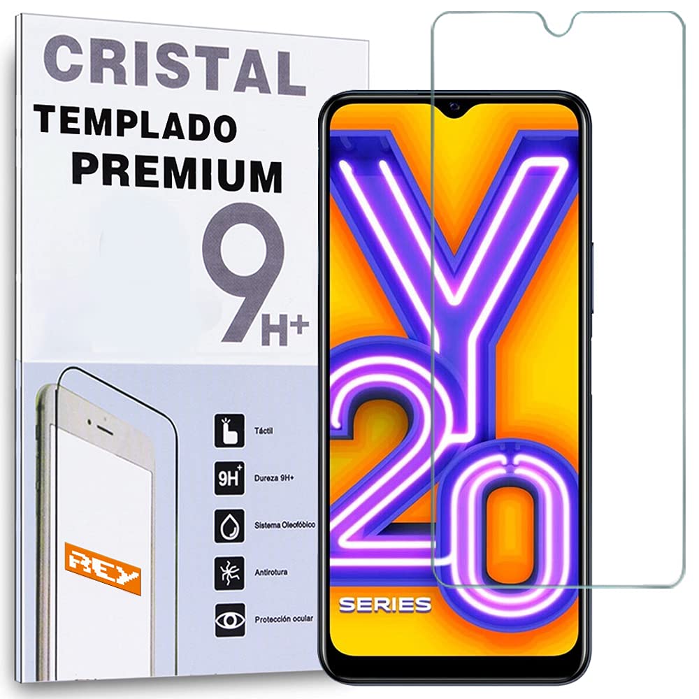 REYScreen Protector for Vivo Y20S Y20 Y20 Y20i Y11S, Tempered Glass  Film, Premium quality, Perfect protection for scratches, breaks, moisture