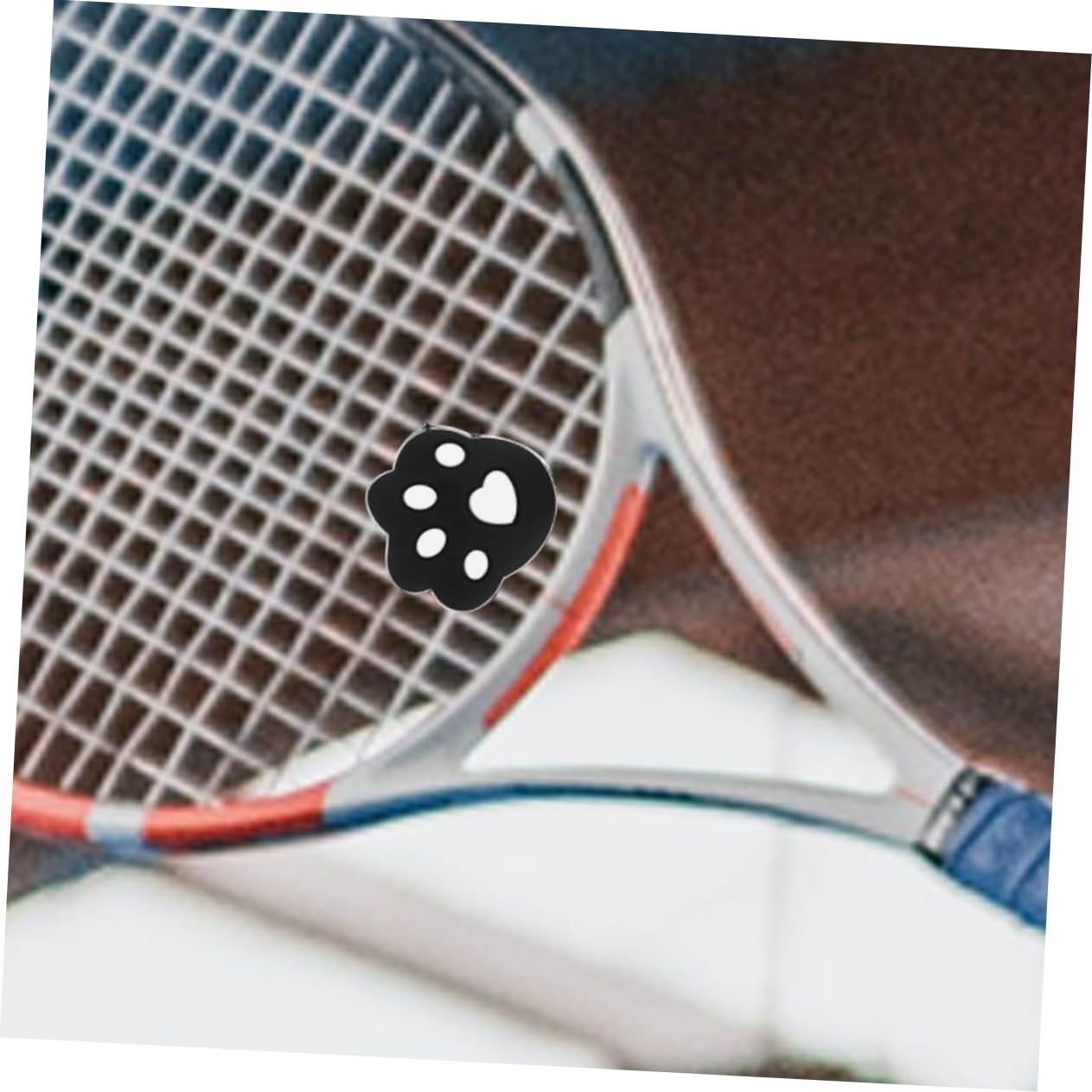 Toyvian 4Pcs Tennis Racket Vibration Dampeners Durable Silicone Shock Absorbers for Racket Lightweight and Easy to Install Tennis Accessories Present for Tennis Players