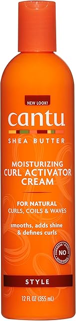 Cantu Shea Butter Curl Activator Cream, 355 ml (Pack of 1) (Packaging May Vary)