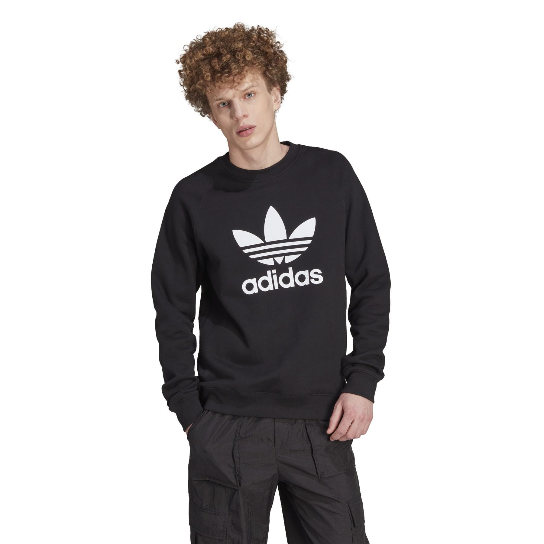 adidas Originals Men's Adicolor Trefoil Crewneck Sweatshirt