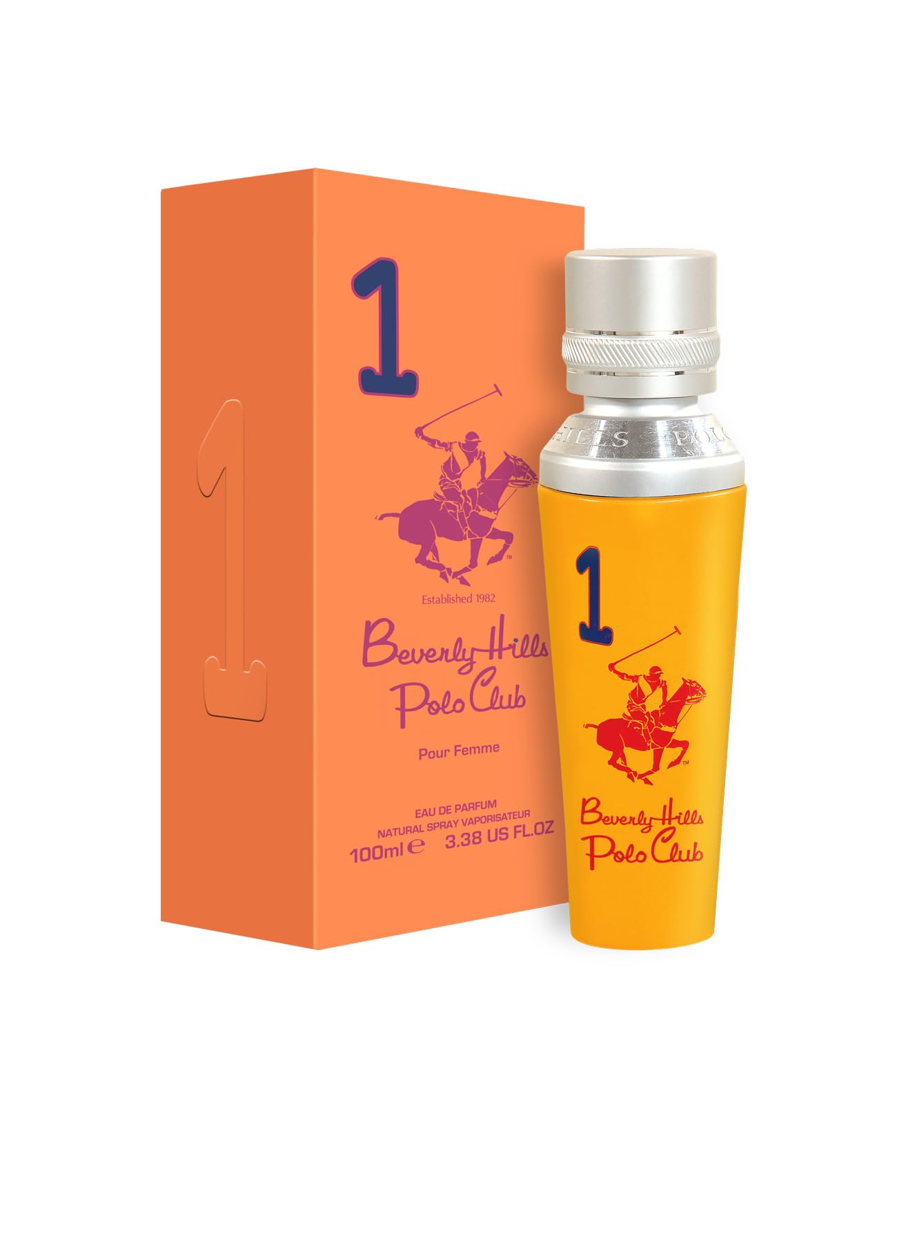 【美品】ビバリーヒルズポロクラブ No.1 オードパルファン 100ml 香水 Beverly Hills Polo Club No. 1 Eau de Parfum for Women (100ml
