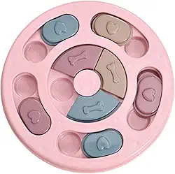 Brinquedo Comedouro Interativo Cães Quebra Cabeça Tabuleiro