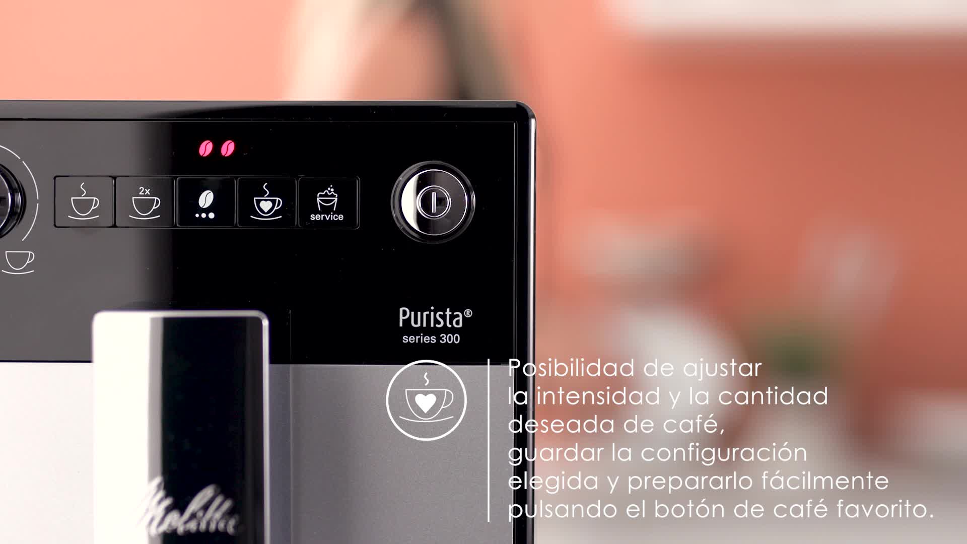 Melitta Purista F230-102, Cafetera Automática con Molinillo Silencioso, 15 Bares, Café en Grano, Limpieza Automática… - Imagen 8
