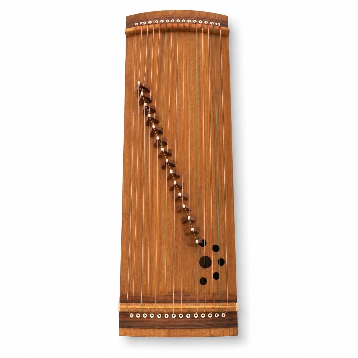Przenośne 14-strunowe pianino podróżne Guzheng o długości 70 cm | Prezentuje tradycyjny kunszt kopania i osadzania zapewniający elegancję.
