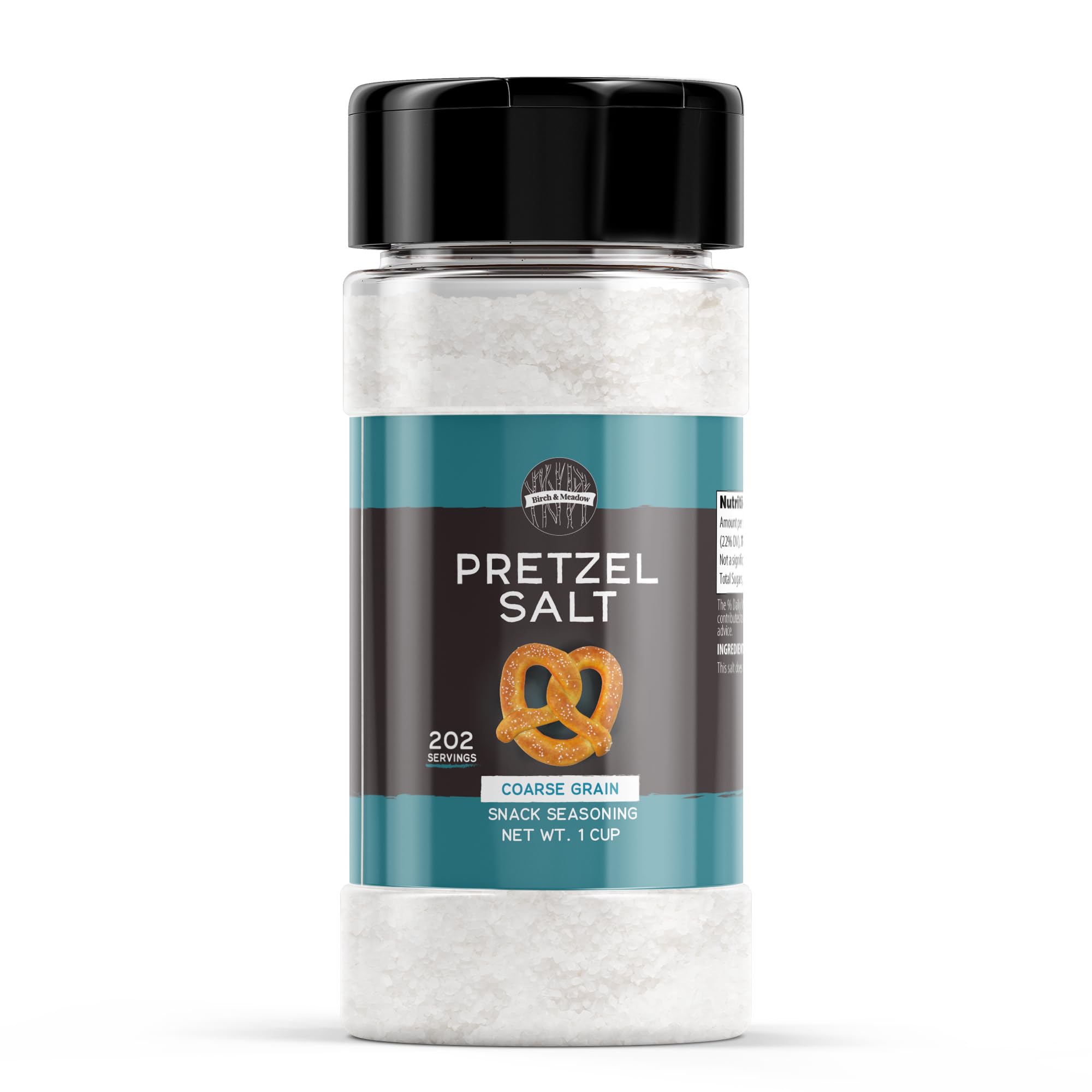 Birch & Meadow 1 Cup of Pretzel Salt, Coarse, Heat Resistant