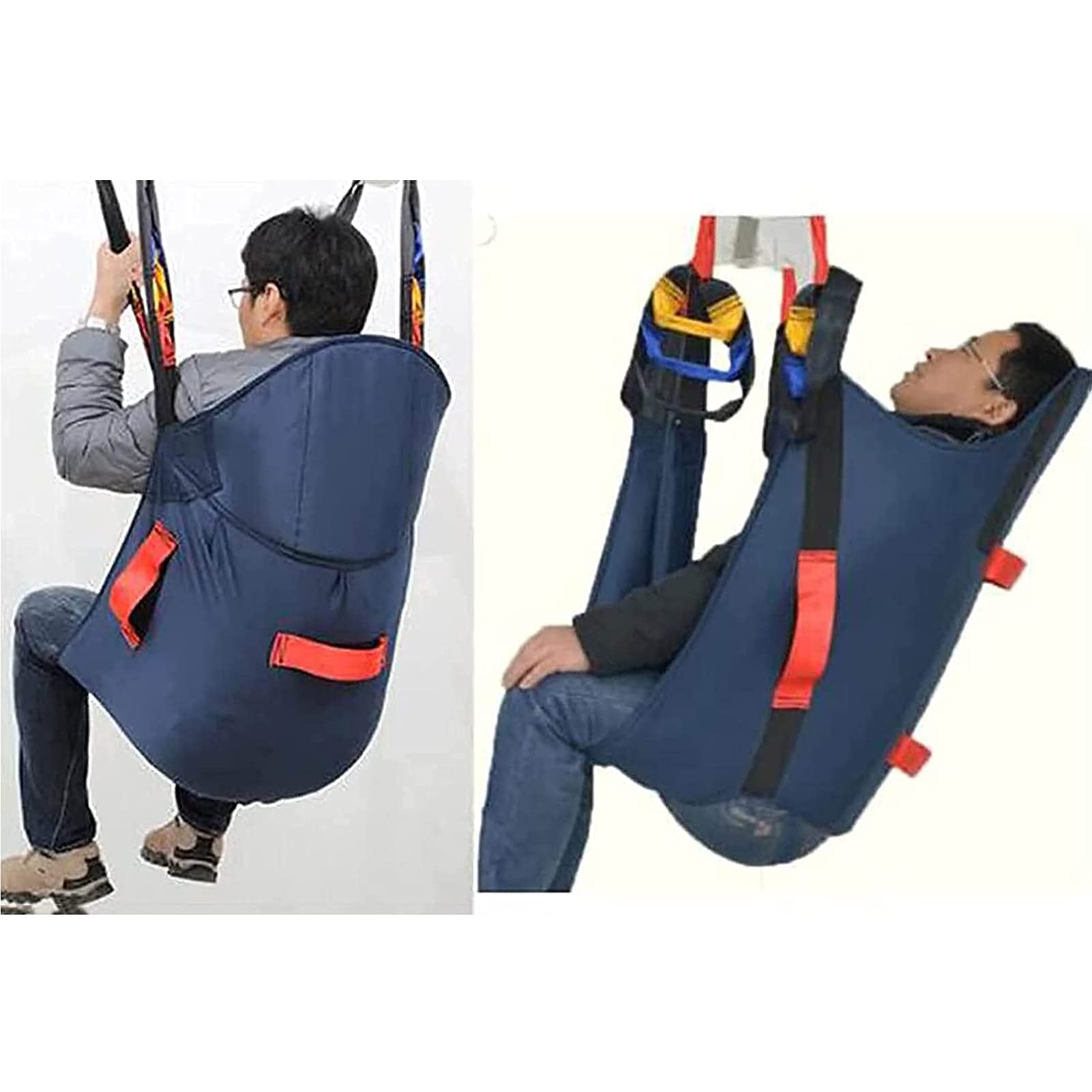Arnés de elevación para pacientes, arnés de elevación para pacientes, cinturón de transferencia, arnés de transferencia resistente, cinturón de transferencia para silla de ducha reclinable o inod