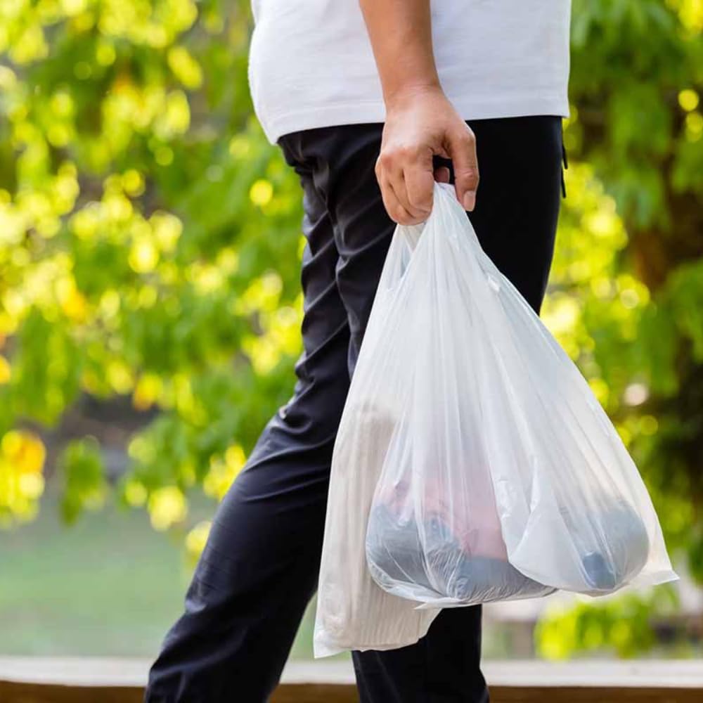 VIRSUS scatolo da 500 shopper biodegradabili compostabili a norma 2018 (24+6+6x40)