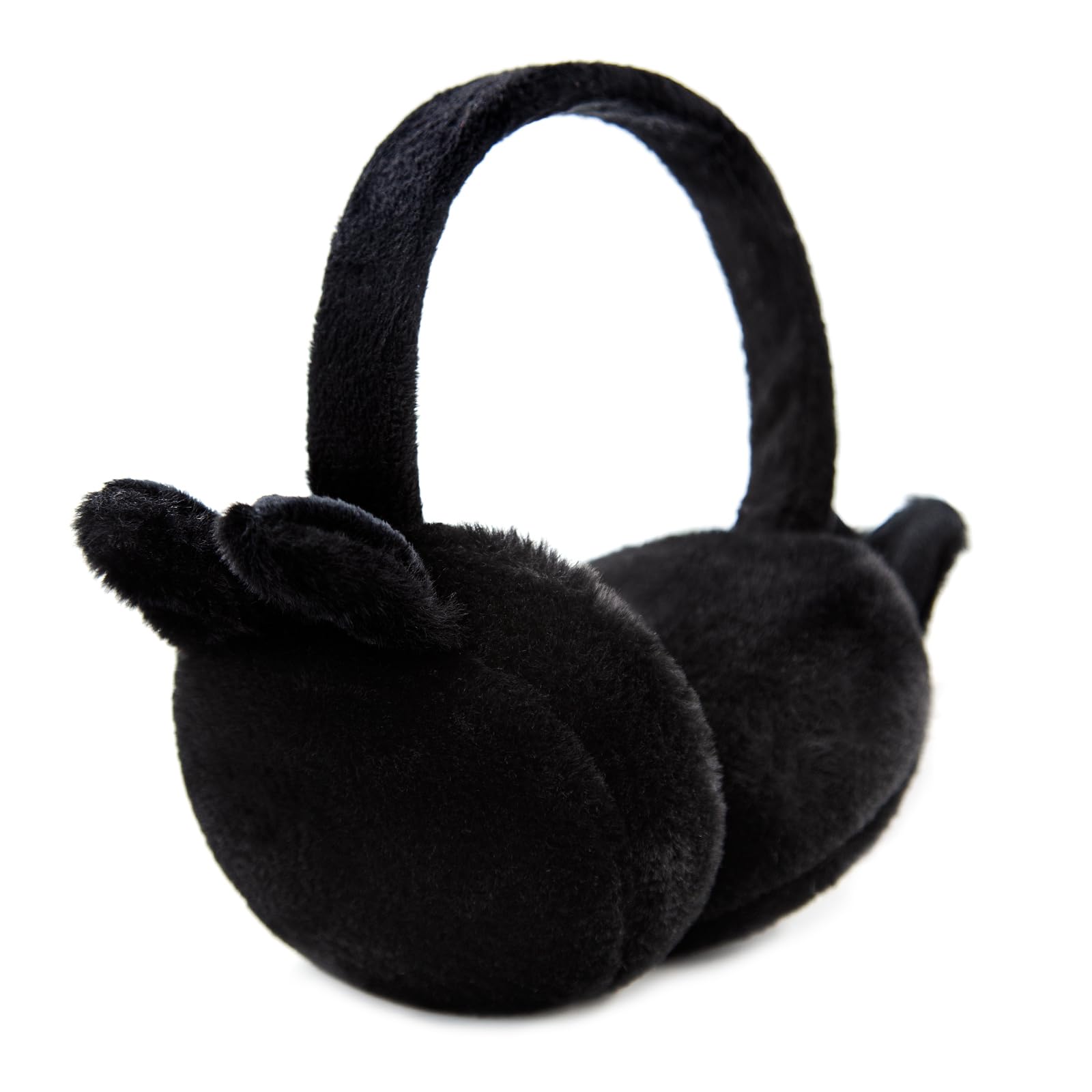 Kids Winter Earmuffs Baby Warm Ear Muff Girls Cute Furry Ear Warmers Boys Foldable Ear Covers for Cold Weather