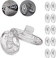 Vista 1 de Almohadillas de nariz de repuesto para gafas y gafas de sol Oakley, 5 pares de protectores de nariz de silicona transparente