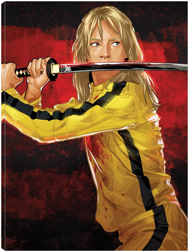 Amazon.com: Fine Art Canvas Kill Bill Canvas Wall Decor by Artist