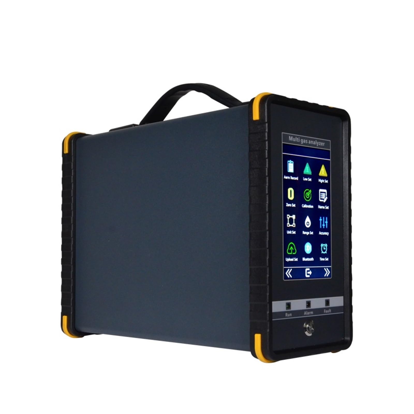 Monitor de calidad del aire Analizador multigas con bomba de succión S360, detector de medición de gases de efecto invernadero y alarma para hogares, escuelas, oficinas(CO2:0-5000PPM)