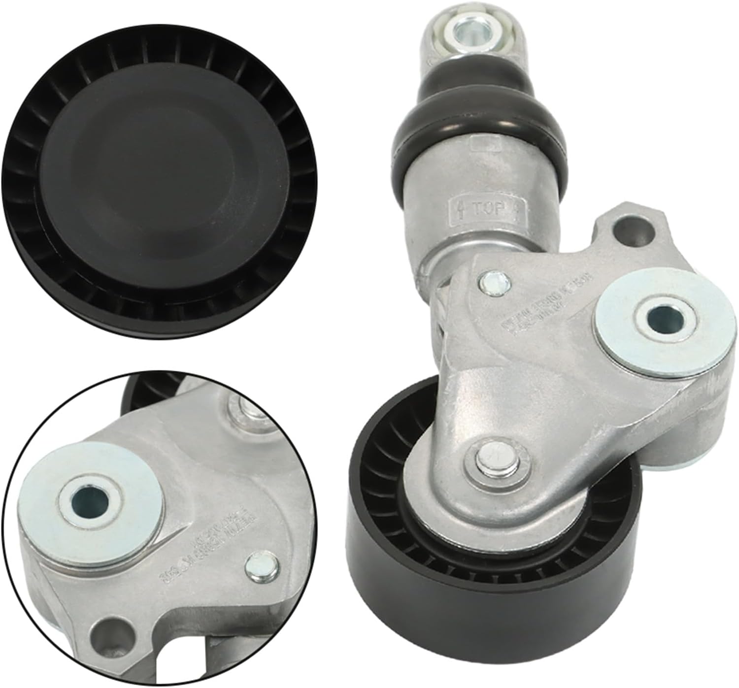 Silscvtt Belt Tensioner and Bearing Pulley Replacement for CX-5 2.0L PEY4-7 2.5L PE03-15-980A PE03-15-980B