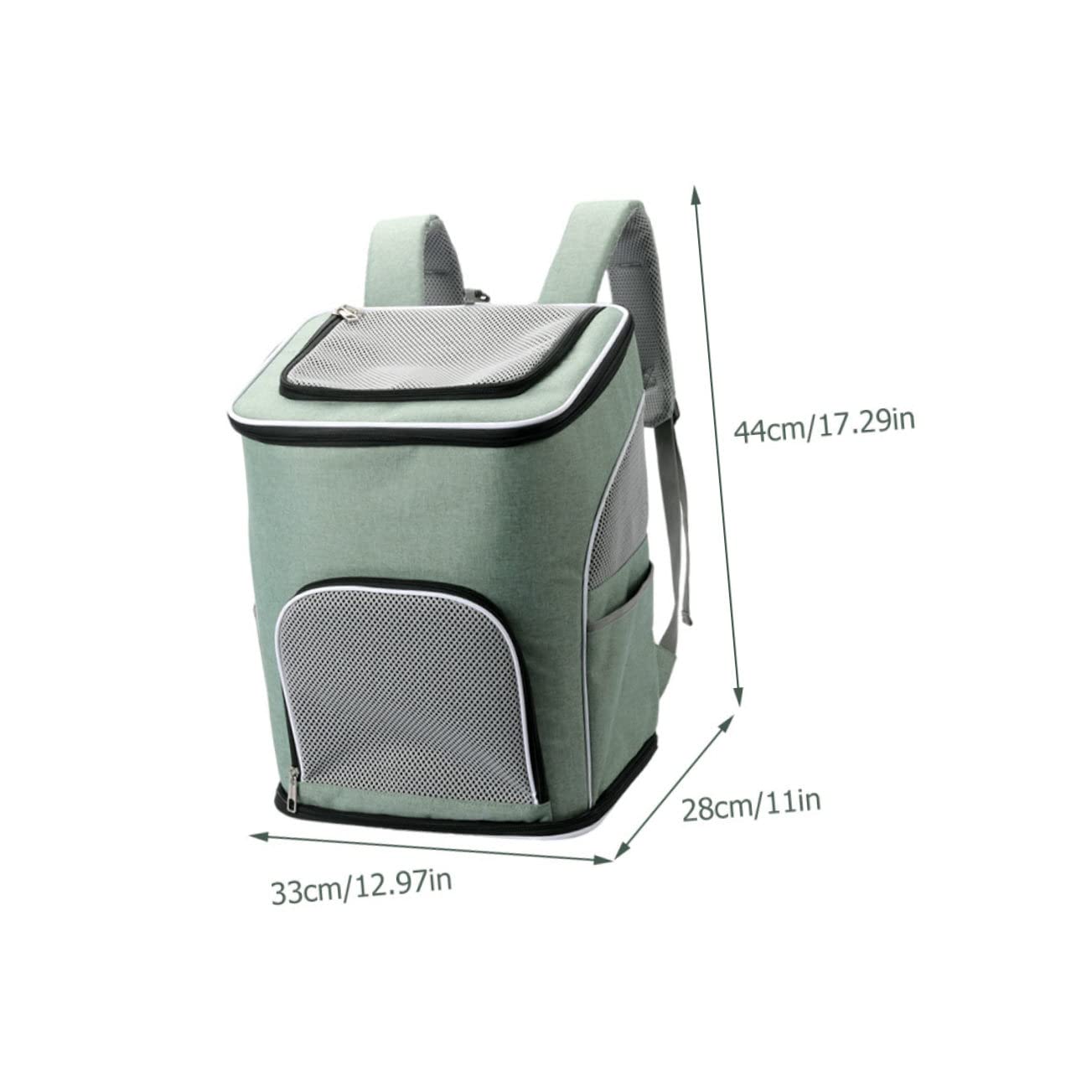 HEMOTON 1Pc Portable Cat Backpack Large Capacity Pet Shoulders Bag for Cats Practical Pet Carrier with Breathable Mesh for Travel Hiking and Outdoor Adventures