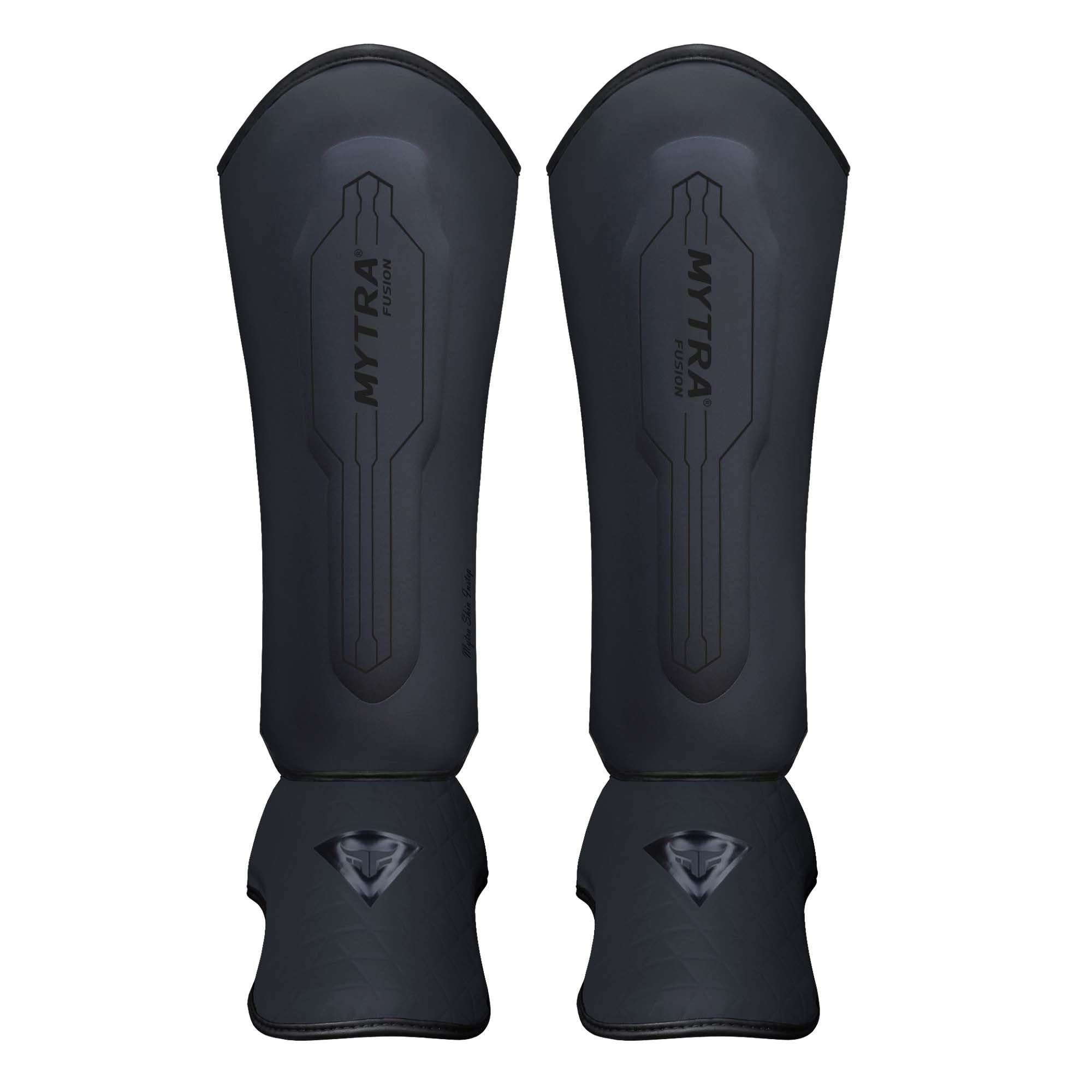 Mytra Fusion Protege Tibia Boxe MMA, Muay Thai Shin Instep Protection Protege Tibia Boxe Enfant pour Kickboxing, Training, BJJ, Sparring, Boxing Gear et Arts Martiaux