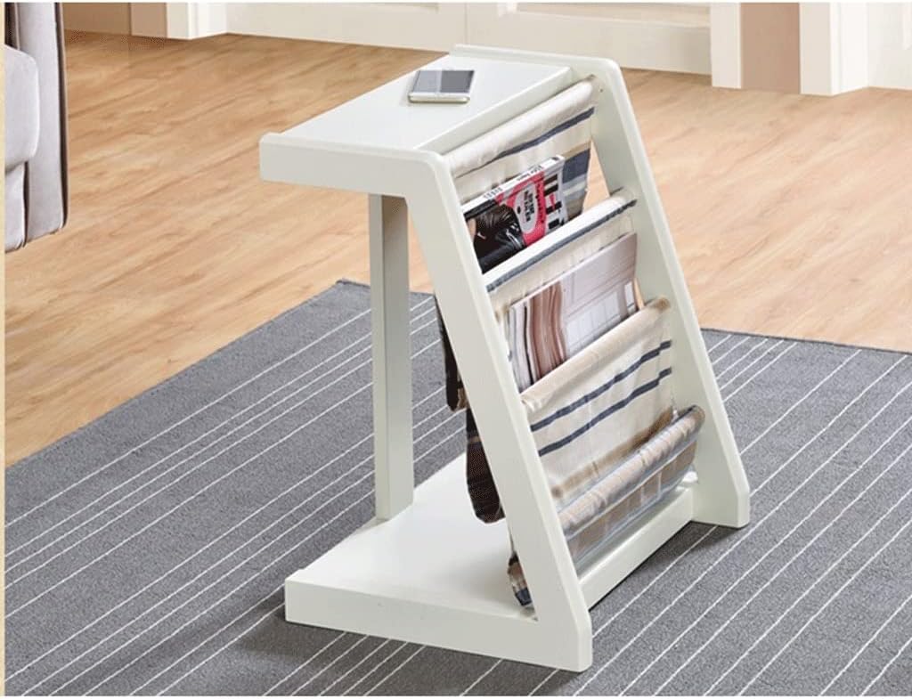 Creative Newspaper Rack Floor Magazine Rack Vertical Bookcase Living Room Study Fashion Ideas(E) image 3