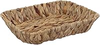 Vista 1 de Fruit Tray, Grass Weaving Storage Bins for Fruit or Tea,Arts and Crafts. (RectangleC-1PC)
