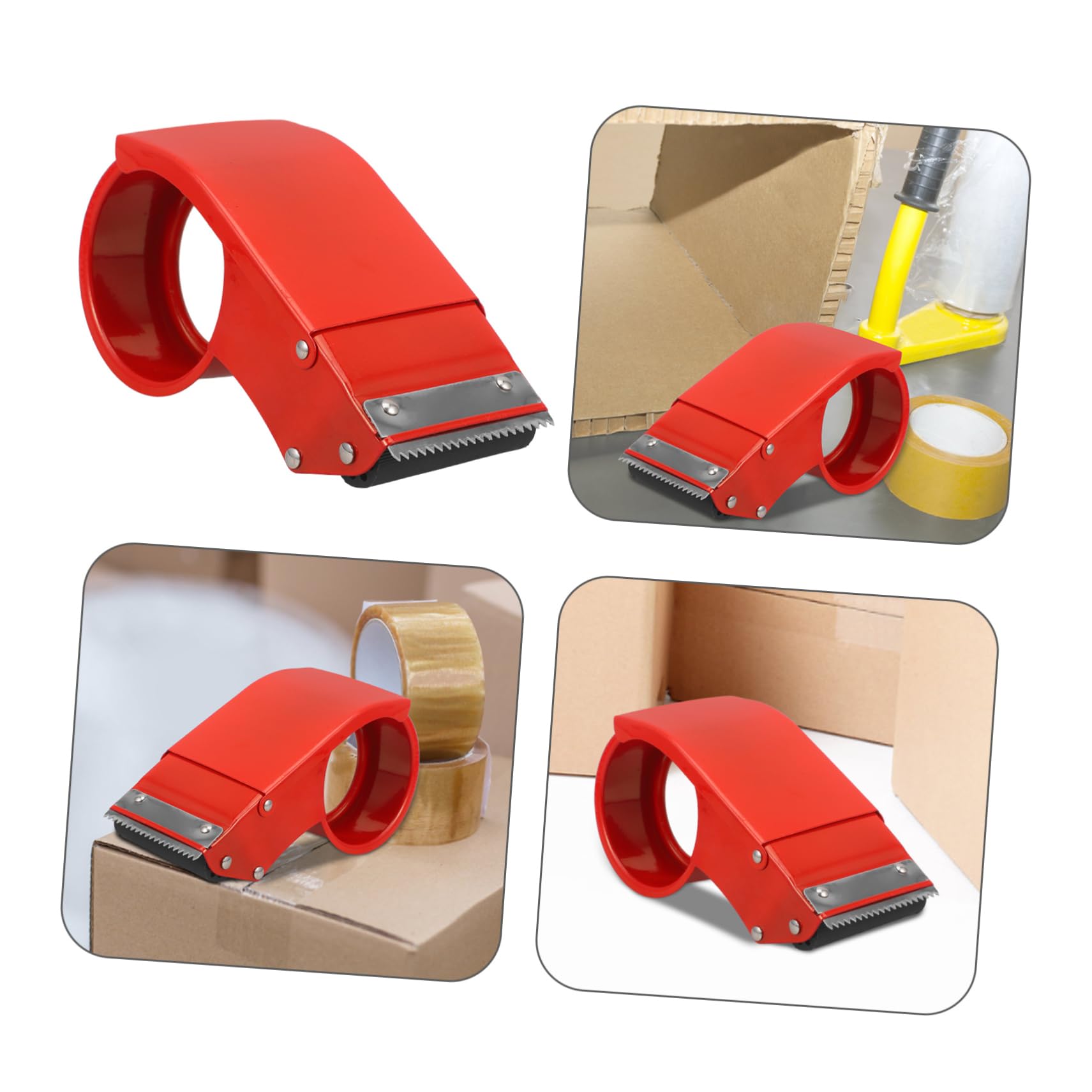 5stücke Kleiner Klebebandspender Metall Tragbarer Tischspender Für Büro Und Zuhause Dekorativer Tape Organizer Für Einfache Handhabung Und Sauberes Schneiden Für