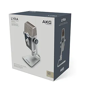 AKG LYRA C44 USB コンデンサーマイク AKG LYRA C44 USB コンデンサーマイク iOS Android Mac Windows