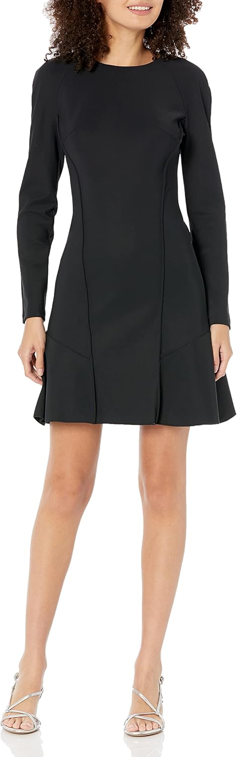 Theory Womens Seam Sculpted Ponte Dress - Image 2