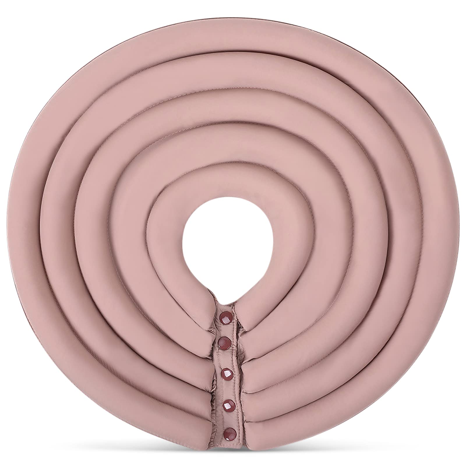 ALLSOPETS Collar para Perro de Recuperación Collar Isabelino Gato Collar De Recuperación para Mascotas Collar Impermeable Adecuado para Mascotas Perros Gatos Conejos Rosado