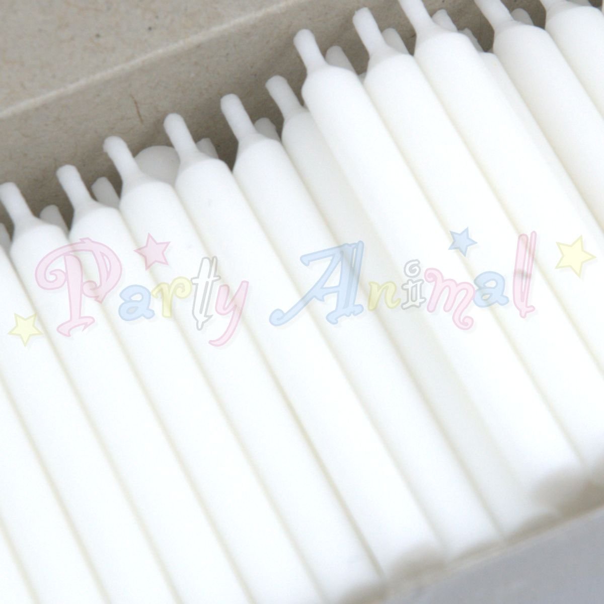 500 x Bulk Plain Birthday Candles White Buy Online in United Arab