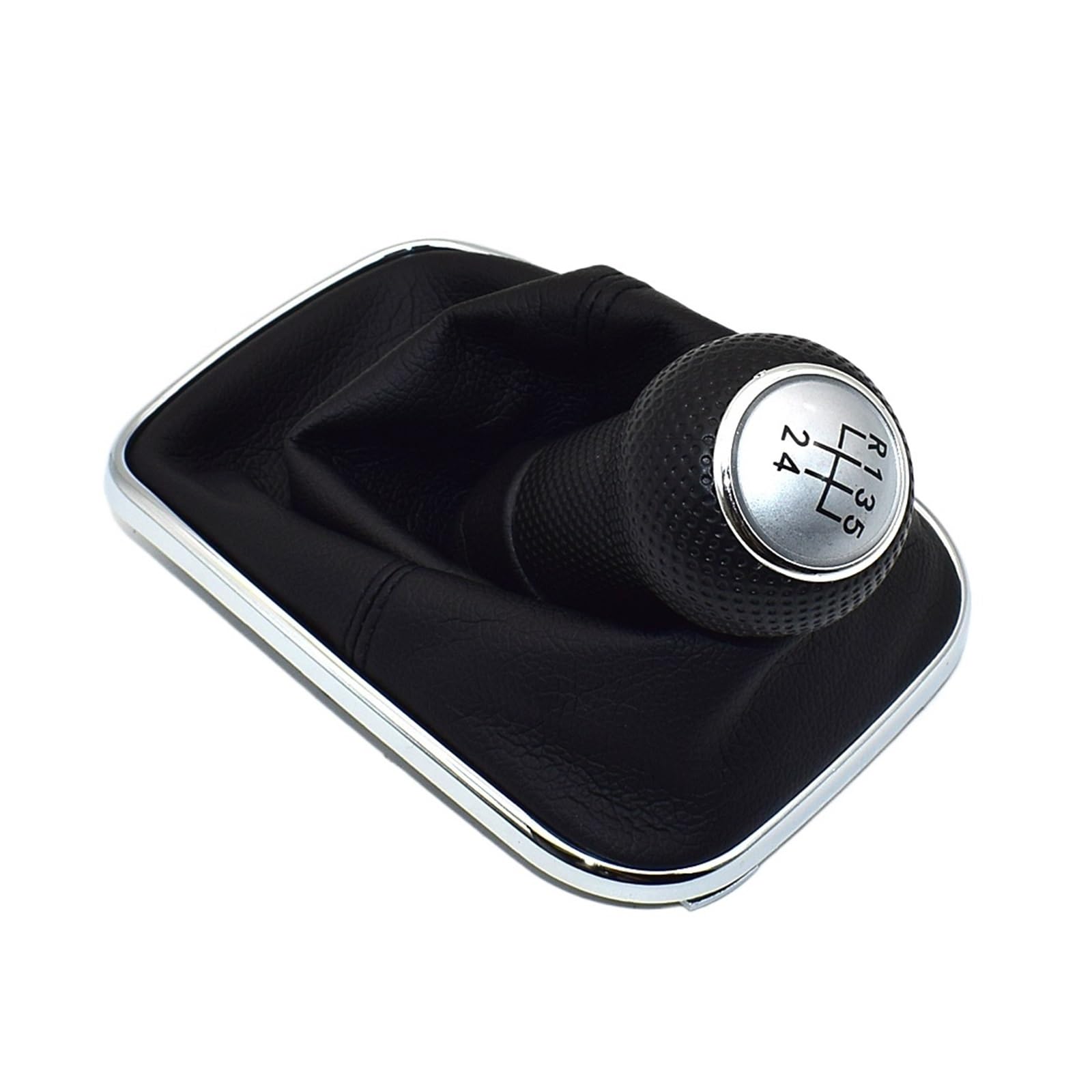 Rbevcrr E 5 Speed Car Shift Lever Knob For Vw For Golf 4 Iv Mk4 For Gti R32 For Bora For Jetta 1999-2004 5/6 Speed 23Mm Gear Shift Knob Gaiter Boot Stick Shifter Pen(E 5 Speed)