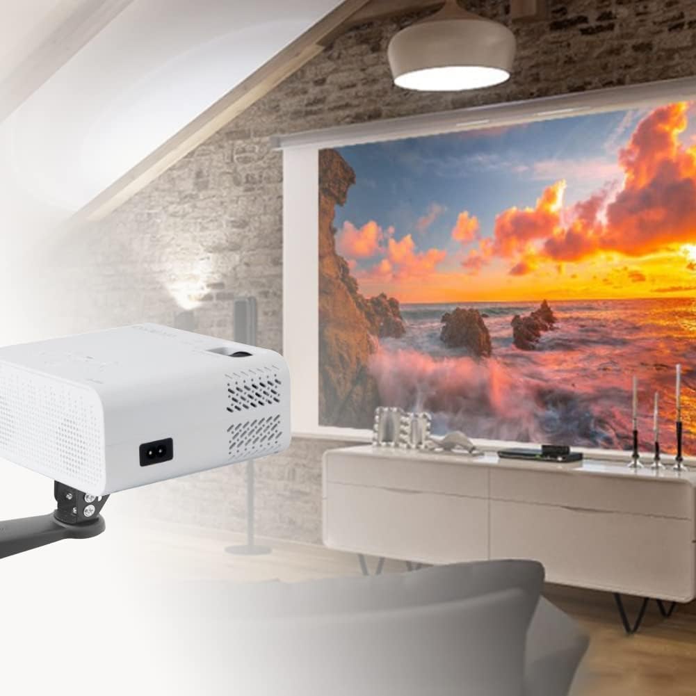 SQUISHCO Projector Stand, Wall Mount for Home Theater, Mini Projector, Security Camera, CCTV, Webcam, 360° Rotation - Image 4 thumbnail