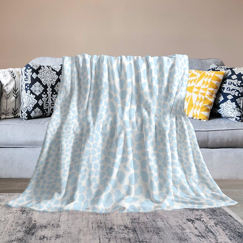 Couverture en fourrure de léopard douce plaid haut de gamme pour lit - 6