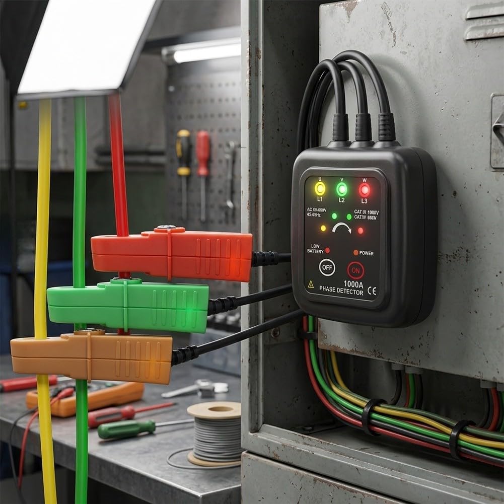 ETCR1000A Phasenprüfer Berührungslos AC1000V Drehfeld