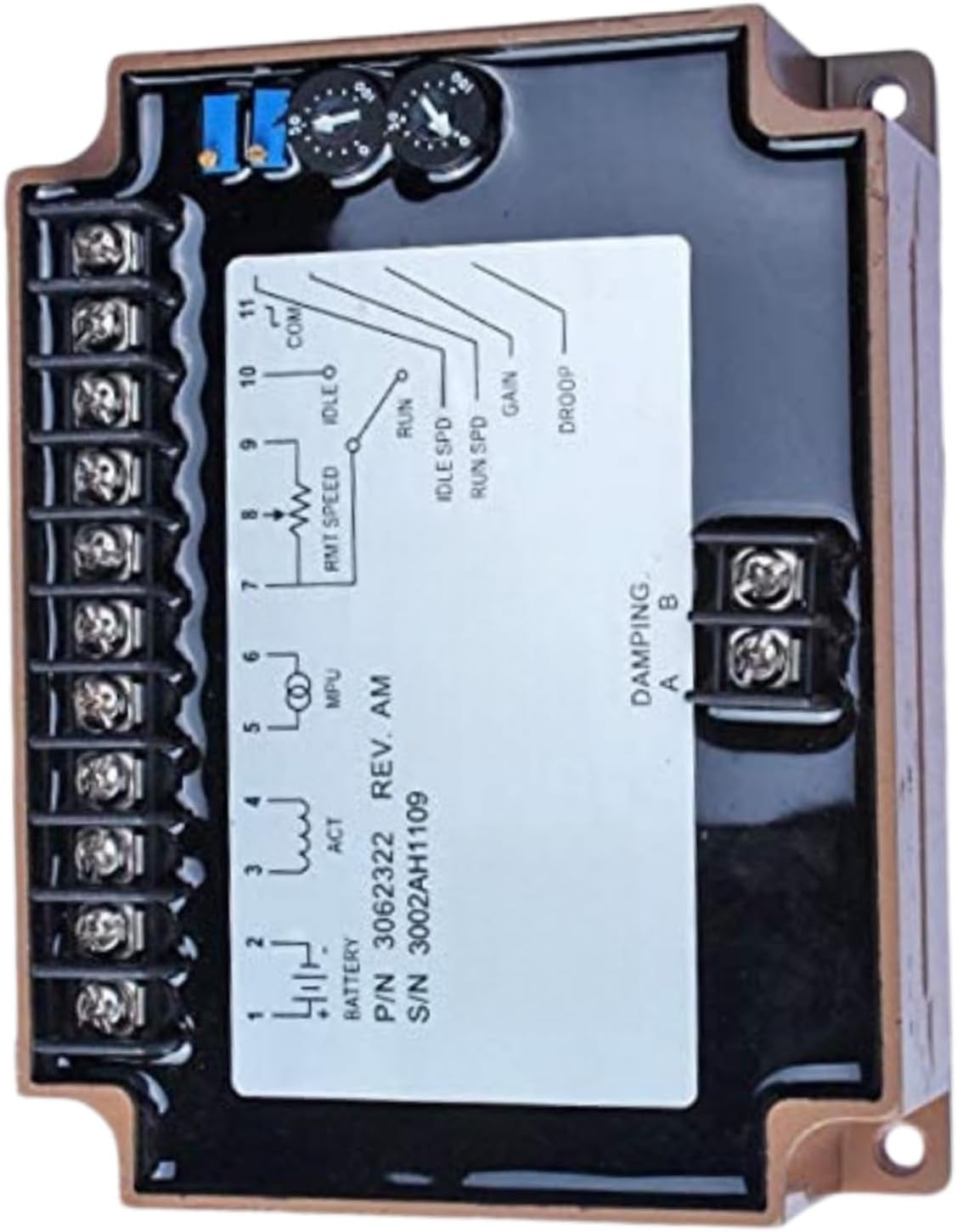 3062322 EFC3062322 Generator Speed Controller Unit Electronic Engine Governor Control Compatible with KTA19 KTA38 KTA50 Engine